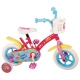Детски велосипед с помощни колела Peppa Pig 10 инча  - 3