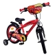 Детски велосипед с помощни колела Cars 16 инча  - 8