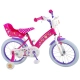 Детски велосипед с помощни колела Мини Маус 16 инча  - 2