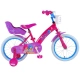 Детски велосипед с помощни колела Shimmer & Shine 16 инча  - 1