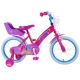 Детски велосипед с помощни колела Shimmer & Shine 16 инча  - 5