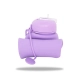 Детска сгъваема силиконова бутилка Pump Powder Purple  - 3