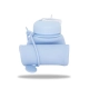 Детска сгъваема силиконова бутилка Pump Powder Blue  - 3