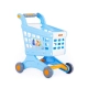 Детска синя пазарска количка Натали  - 1
