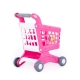 Детска розова пазарска количка Натали  - 3