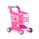 Детска розова пазарска количка Натали  - 1