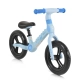 Детски син балансиращ велосипед Dino   - 2