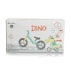 Детски розов балансиращ велосипед Dino  - 6