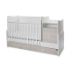 Бебешко легло Trend Plus 70/160 Цвят Бяло/Светъл Ддъб -3box  - 4