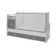 Бебешко легло Trend Plus 70/160 Цвят Бяло/Stone Grey-3box  - 2
