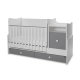 Бебешко легло Trend Plus 70/160 Цвят Бяло/Stone Grey-3box  - 4