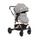 Бебешка комбинирана количка 3в1 Amaia Light Grey 2024  - 3
