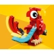 Детски забавен комплект за игра Creator Червен дракон  - 3