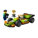Детски комплект за игра City Зелена състезателна кола  - 2