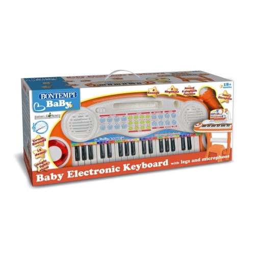 Детски електронен синтезатор със стол и микрофон 37 клавиша | PAT42133