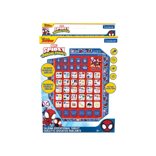 Детски образователен двуезичен таблет Spiderman  | PAT42997