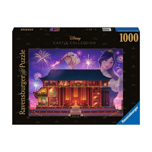 Детски занимателен пъзел 1000 елемента Disney Castles Мулан | PAT43238
