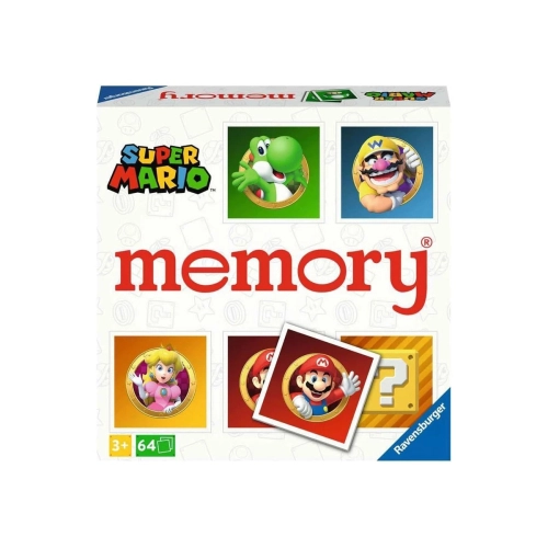 Детска забавна игра Мемори карти 64 броя Супер Марио | PAT43313