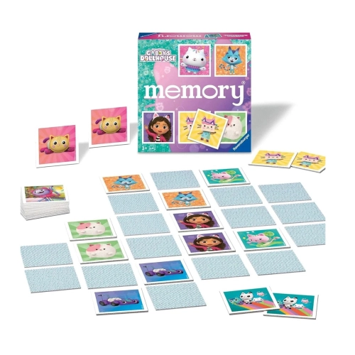 Детска игра Мемори карти 64 броя Gabbys Dollhouse | PAT43327