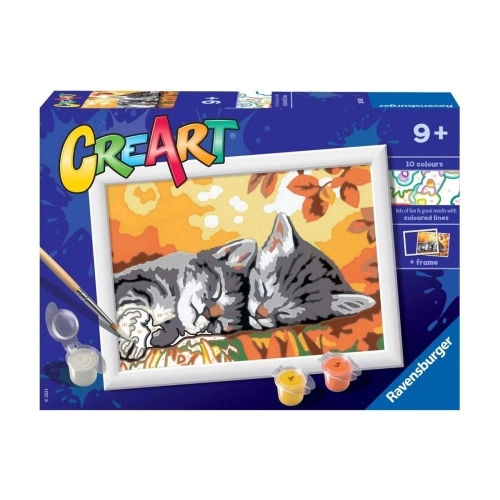 Детска рисувателна галерия CreArt Есенни котета | PAT43360