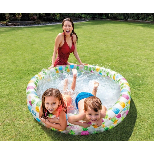 Детски надуваем басейн Рибки Fishbowl 132х28 см | PAT43499