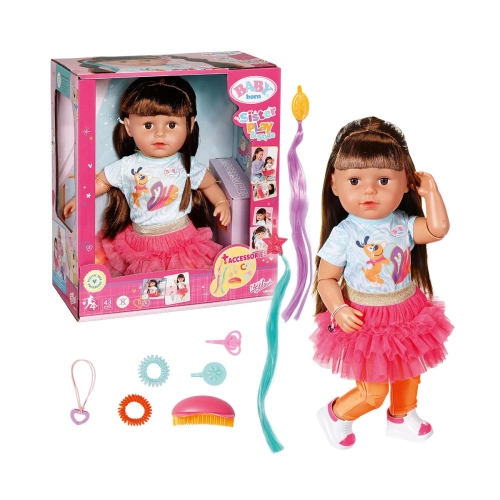 Детска кукла с аксесоари Sister Style & Play 43 см | PAT43537