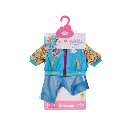 Комплект с яке за момче за детска кукла Baby Born | PAT43539