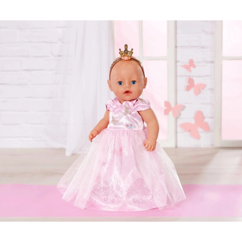 Рокля за принцеса за детска кукла Baby Born Делукс | PAT43542