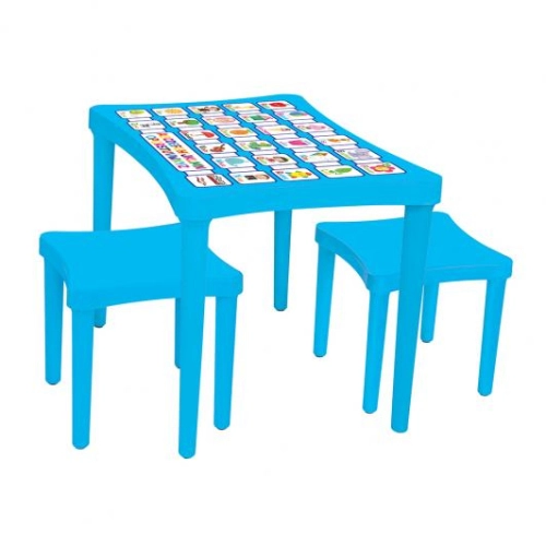 Син комплект маса с два стола | PAT43925