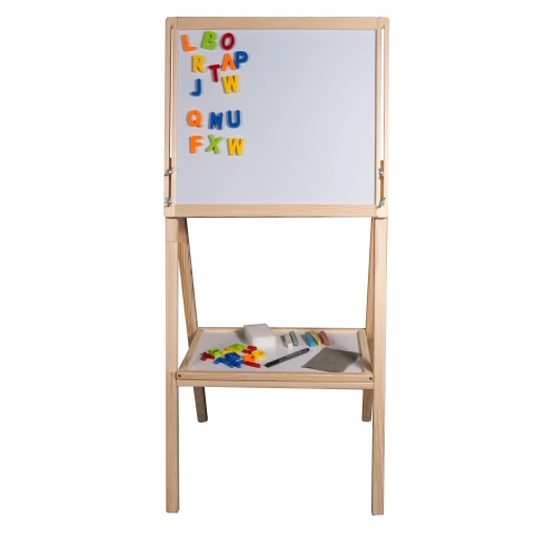 Детска регулируема дървена дъска за рисуване MS1 | PAT43931