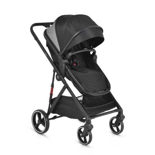 Черна комбинирана детска количка Marbella 2в1 | PAT44187