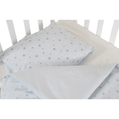 Бебешки спален комплект 3 части 120/60 Nook Blue Stars | PAT44268