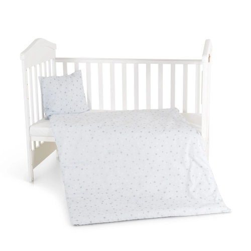 Бебешки спален комплект 3 части 120/60 Nook Blue Stars | PAT44268