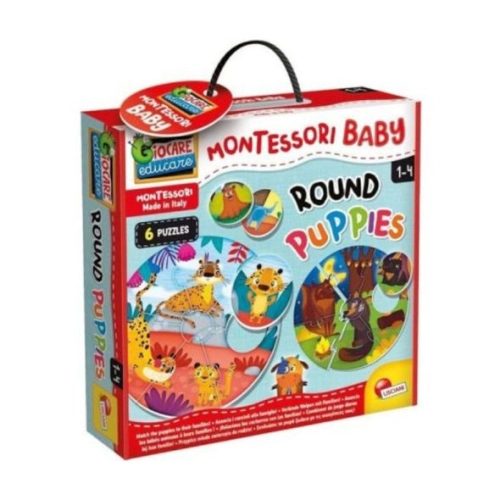 Детска образователна игра Montessori Baby Round Puppies | PAT44310