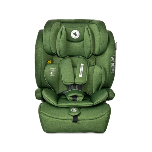 Детски зелен стол за кола Adventure 76-150см. Green | PAT44363
