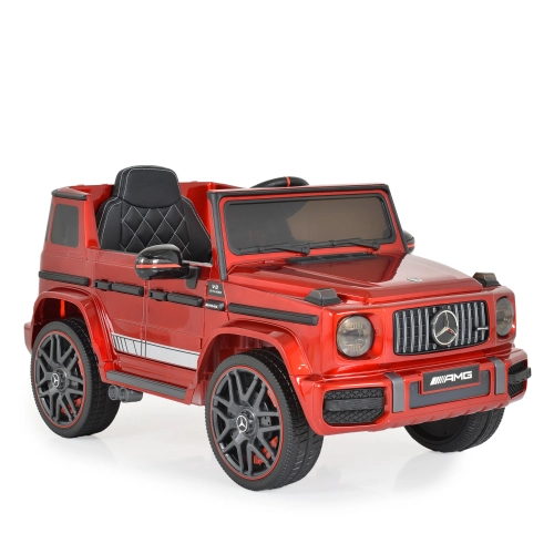 Детски акумулаторен джип Mercedes G63 металик червен | PAT44596