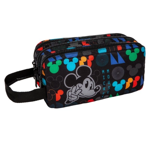 Детски ученически несесер с три ципа Primus Mickey Mouse | PAT44809