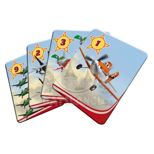 Големи карти за игра Самолетите Lisciani | P37650