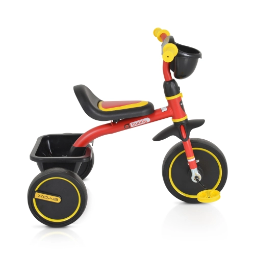 Детска червена триколка с меки EVA гуми Buddy | PAT44924