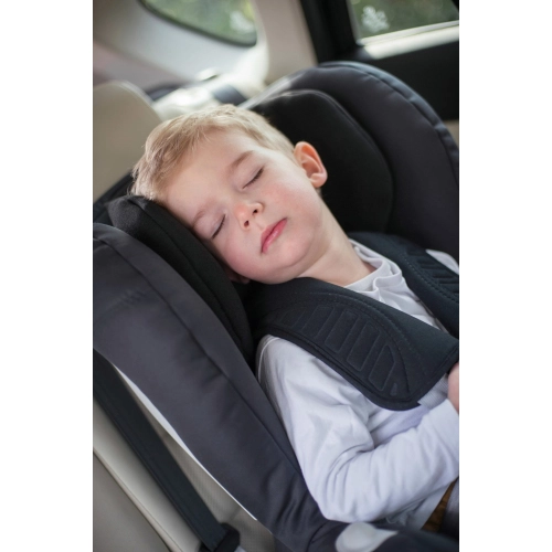 Черна подложка за глава за детско столче за кола Black | PAT44999