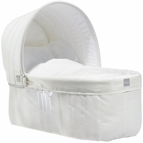 Бебешки бял кош за новородено Angel Nest White | PAT45005