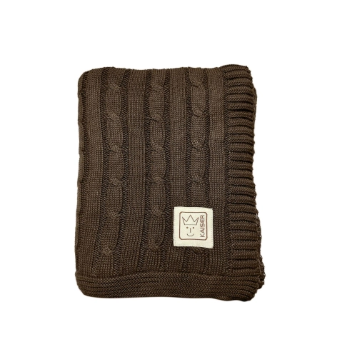 Бебешко меко и удобно одеало от органичен памук Cable Knitt | PAT45113