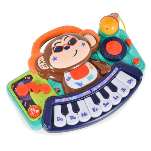 Бебешка играчка Мини пиано с микрофон DJ Monkey 3137 | PAT45138