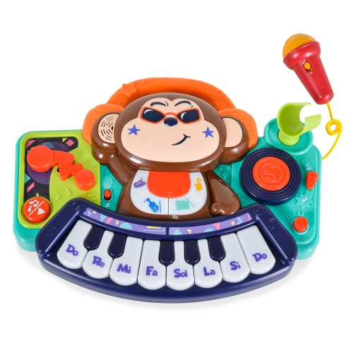 Бебешка играчка Мини пиано с микрофон DJ Monkey 3137 | PAT45138