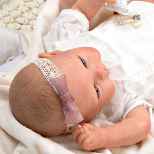Детска кукла-бебе Далия с лента за коса и аксесори 45 см | PAT45268