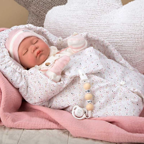 Детска кукла-бебе Макарена със затворени очи и аксесоари | PAT45270