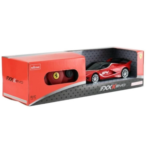 Детска червена кола с дистанционно RC Ferrari FXX K Evo 1:24 | PAT45341