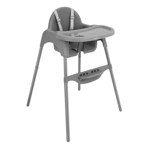 Детски сив стол за хранене 2в1 Jammy Grey | PAT45478