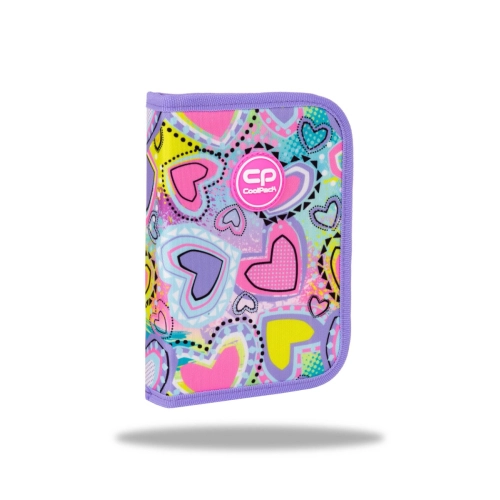 Удобна ученически несесер Coolpack Pastel Hearts | PAT45684