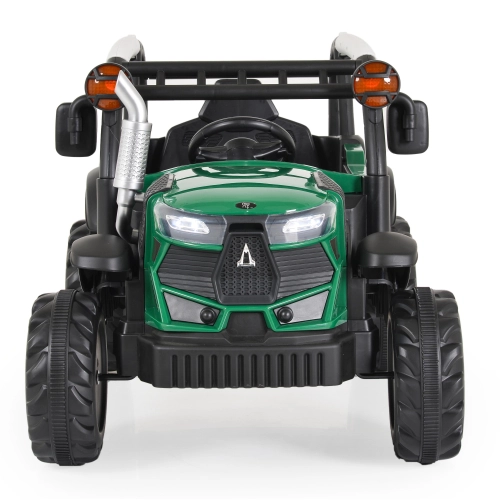 Детски зелен акумулаторен трактор Harvest HSD-6602 | PAT45765
